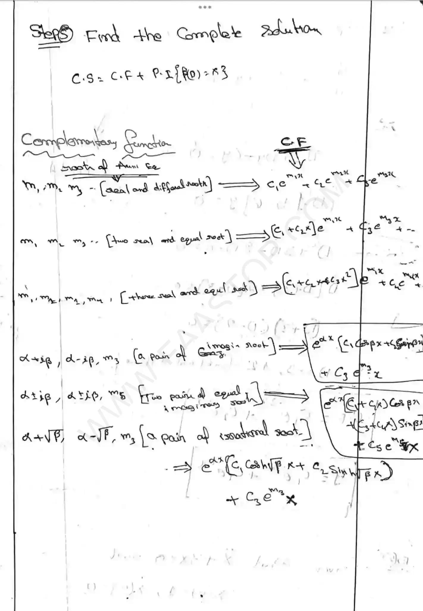 Page 5 of Higher order Differential Equations
